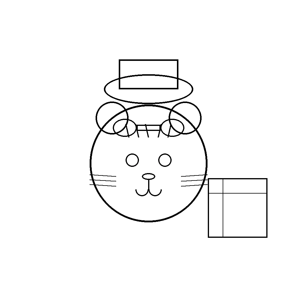 Safari Tiger Explorer - explorer tiger coloring page