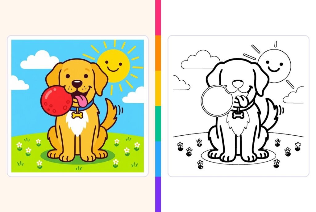 Dog Coloring